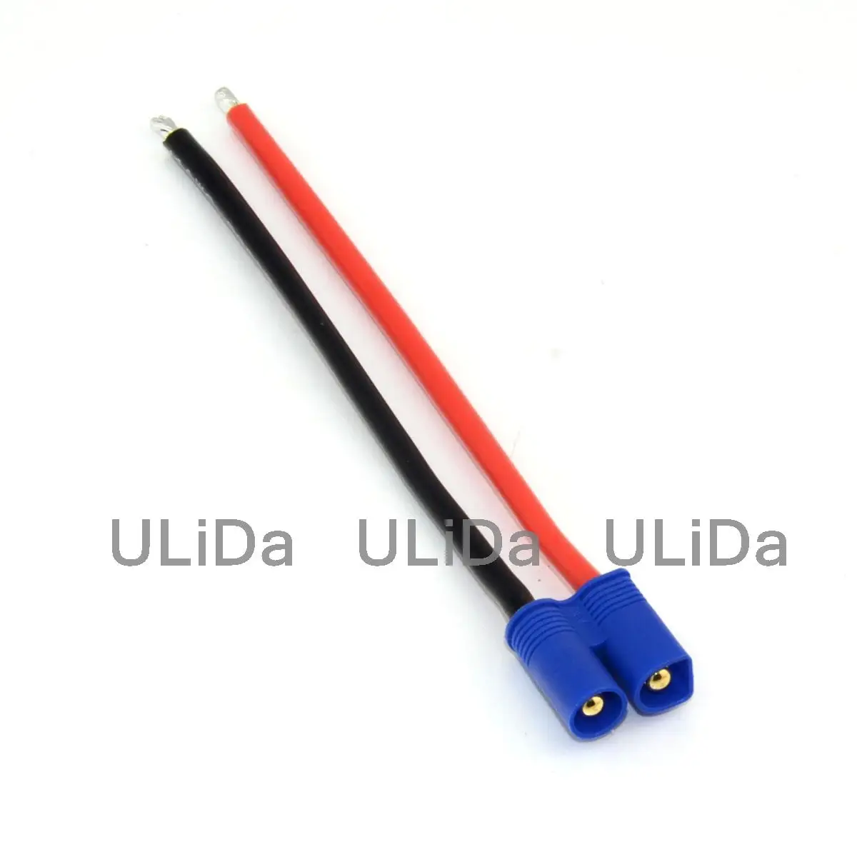 

3 Pcs EC3 Male Plug /w 14AWG 10cm With Wire Silicone Cable for RC Lipo Battery Drone
