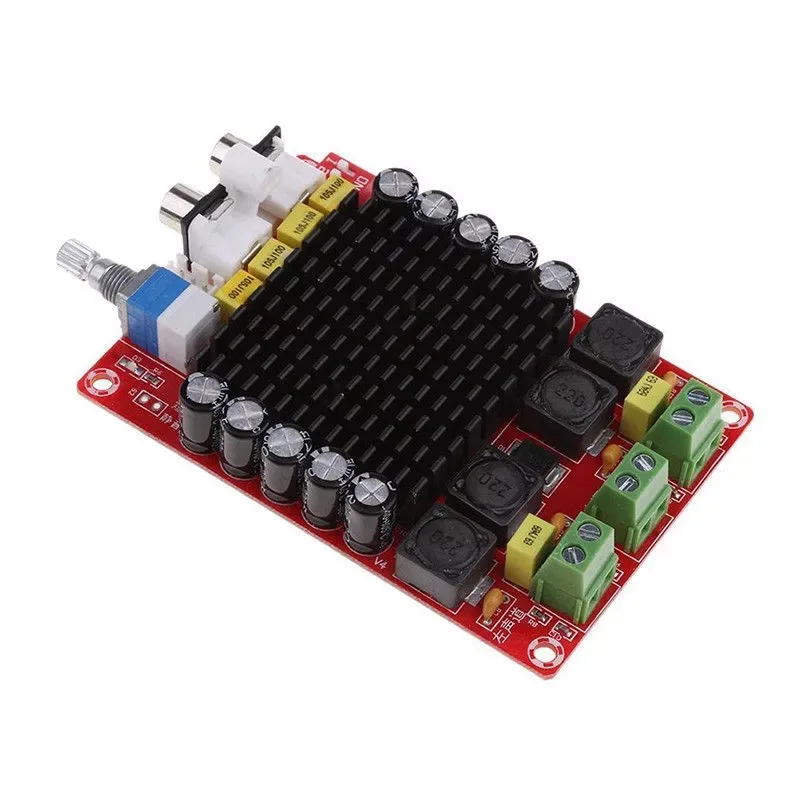 2*100 Вт TDA7498 цифровой усилитель мощности двухканальный звука стерео Hi-Fi модуль