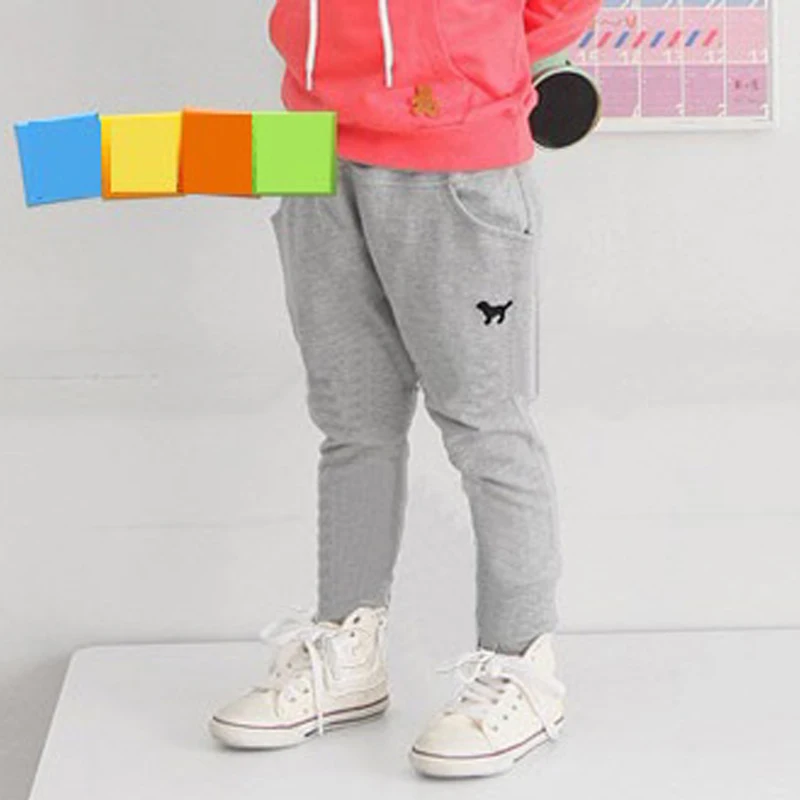 Брюки султанки с вышивкой обручем для мальчиков и девочек на весну осень|Брюки| |