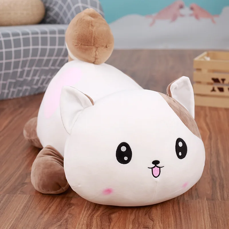 Очень удобные в виде толстого кота подушки супер мягкие плюшевые детская игрушка