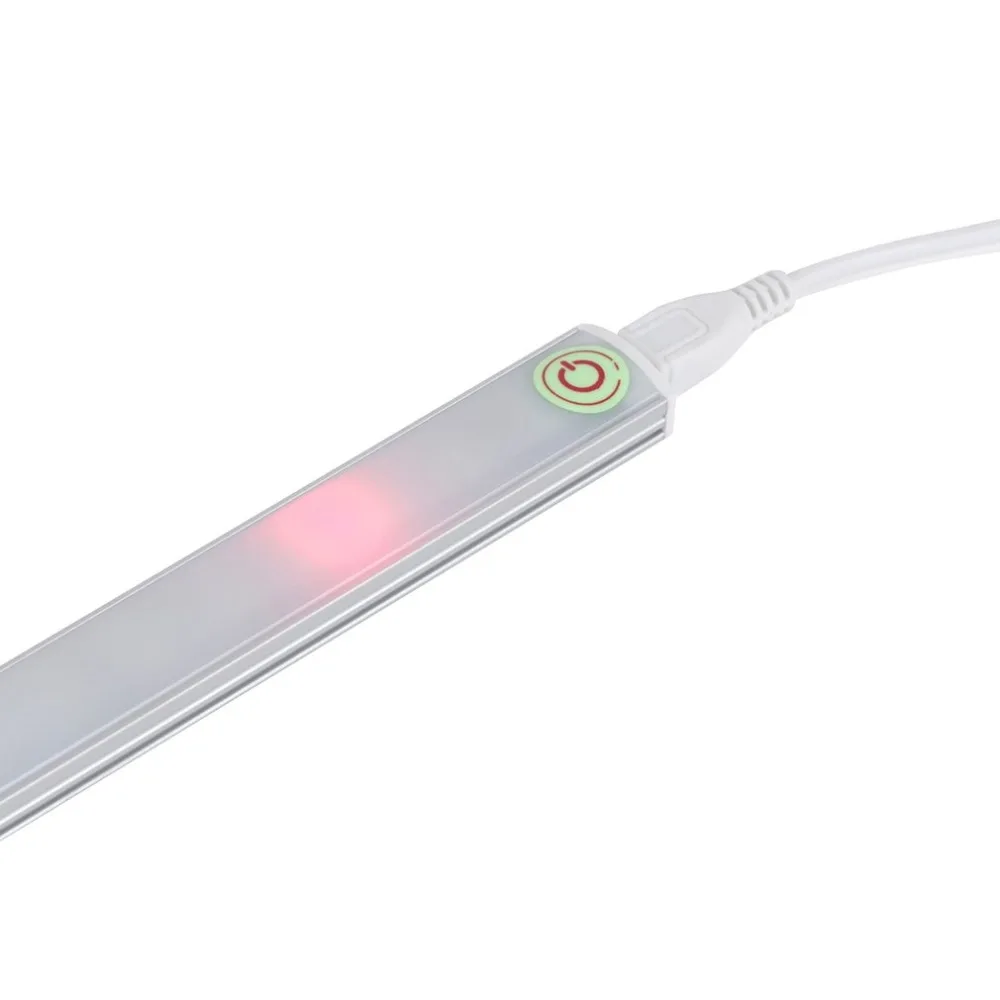 Под светодиодные лампы для шкафа бар ультра тонкий Dimmable Cool Touch дизайн usb зарядка