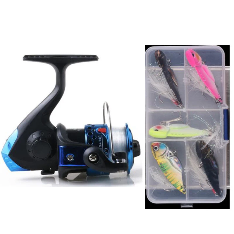 Горячая Рыболовная катушка 5 шт рыбий набор рыболовных приманок легкое плавное