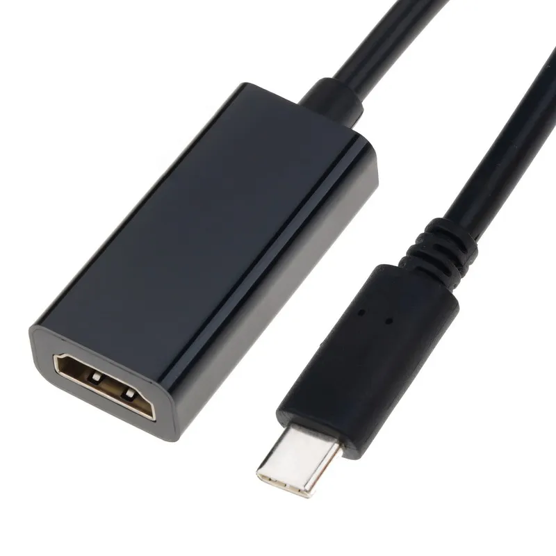 4K Type C к HDMI совместимый адаптер переходник штырь гнездо кабель преобразователь USB