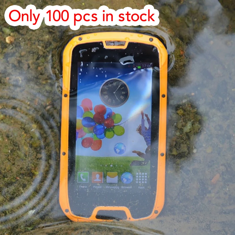 Водонепроницаемый смартфон с IP68 CECTDIGI S09 3g WCDMA двумя сим картами 8MP 4 ядра MTK6589 1 ГБ +