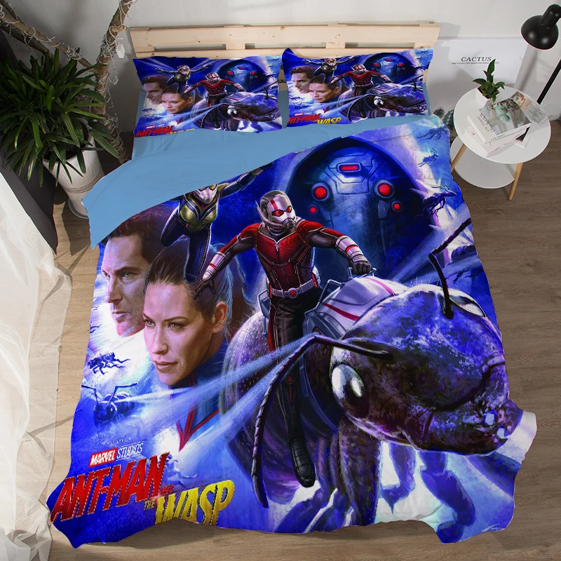 Комплект постельного белья мстители с героями мультфильмов MARVEL человек Муравей