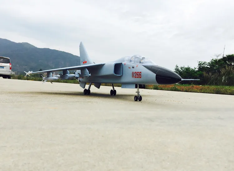 Китай airfighter JH7A FBC-1 RC самолет 90 мм Металл EDF модель самолета