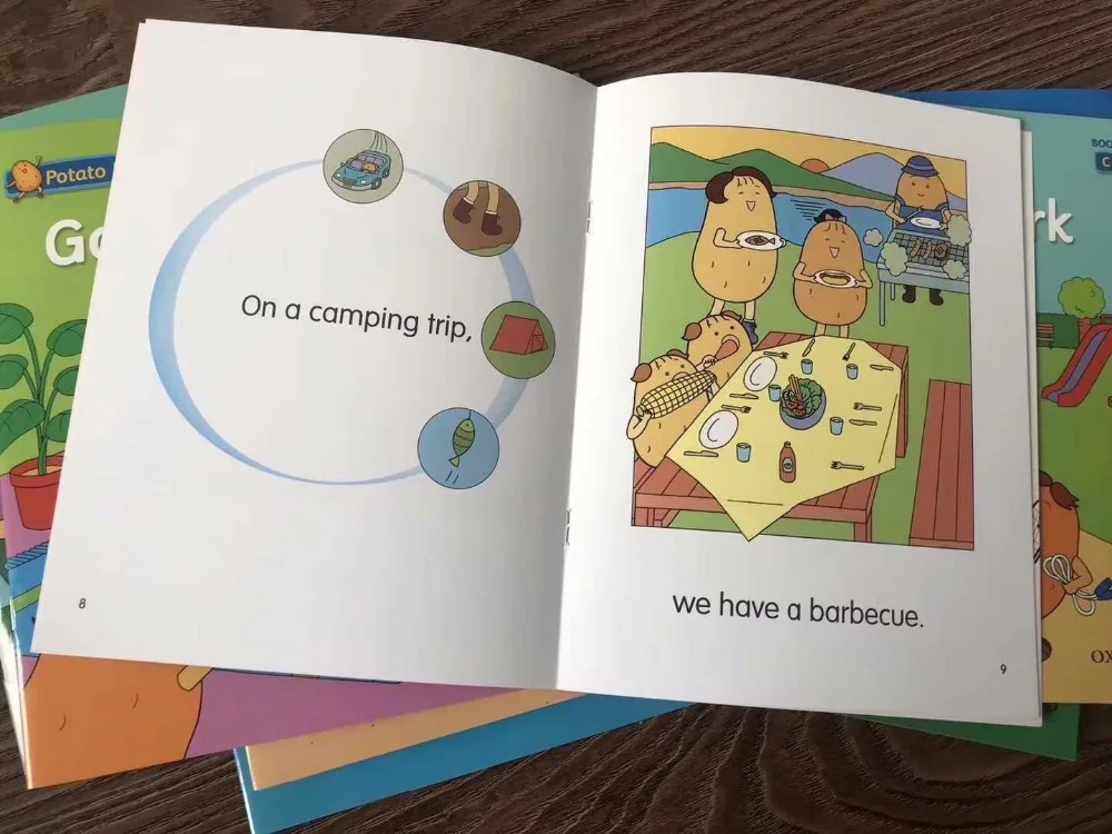 12 книг/набор книжка с изображением картофеля | Канцтовары для офиса и дома