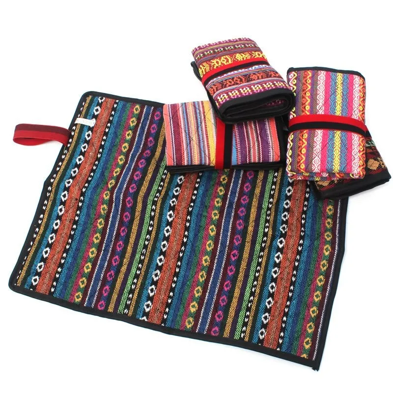 Напольный складной коврик для кемпинга пикника с защитой от влаги сидящий на