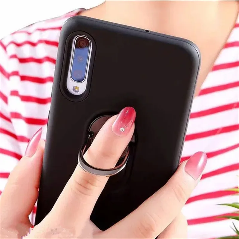 Чехол для Samsung Galaxy A10 A20 A30 A40 A50 роскошный автомобильный держатель металлическое