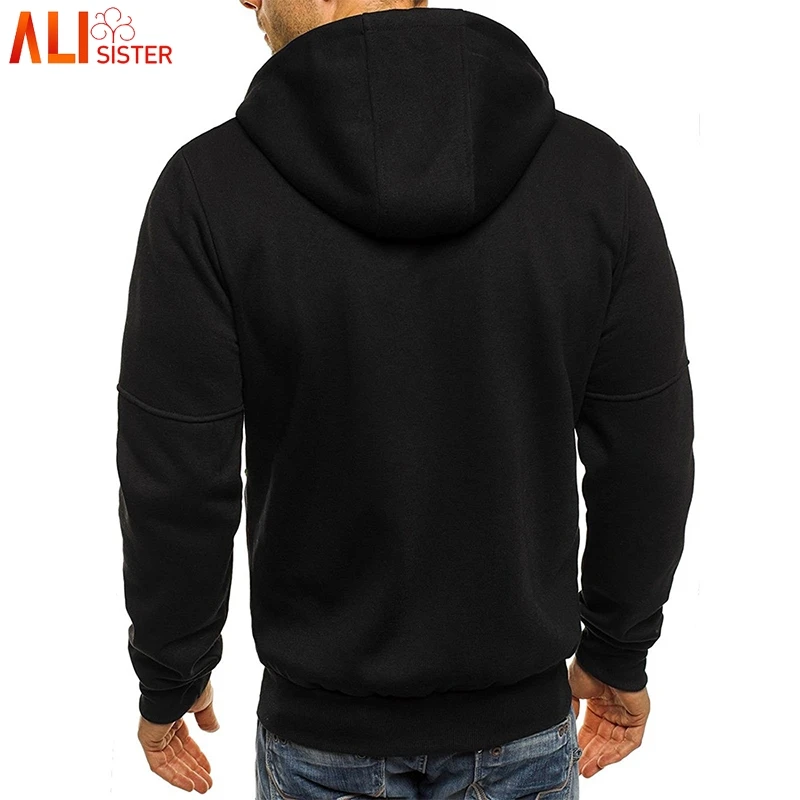 

Alisister Mens Fashion Hoodies Brand Men Personality Zipper Sweatshirt Male Hoody Tracksuit Hip Hop Autumn Winter Hoodie Mens