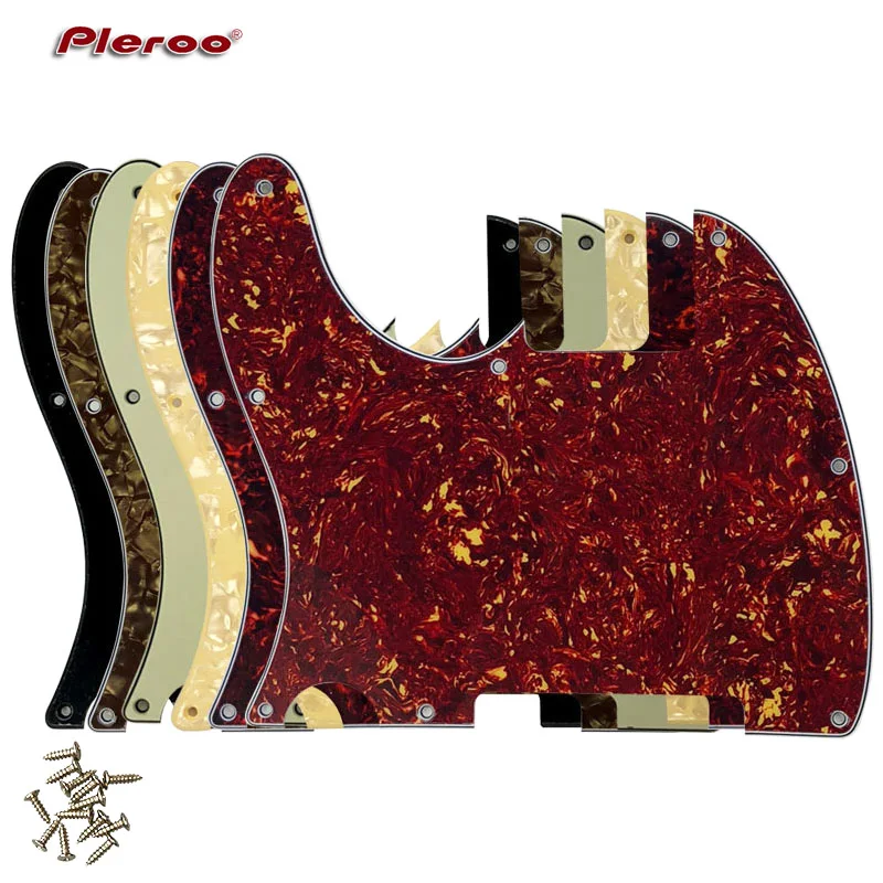 

Pleroo Guitar Parts - For US Standard 8 Screw Holes 62 Year Tele Telecaster Blank Guitar Pickguard Scratch Plate