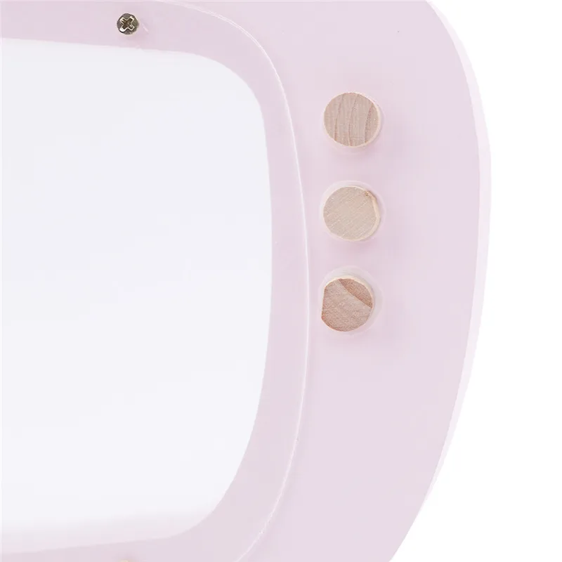 Cute Creative Wooden New TV Set Piggy Bank Children's Room Display Photography Props Box Home Decorate | Дом и сад