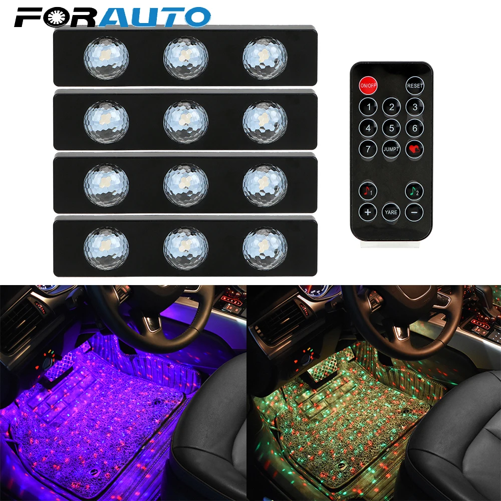 FORAUTO RGB с музыкальным ритмом сенсорный экран и звук Управление контроллер вспышки
