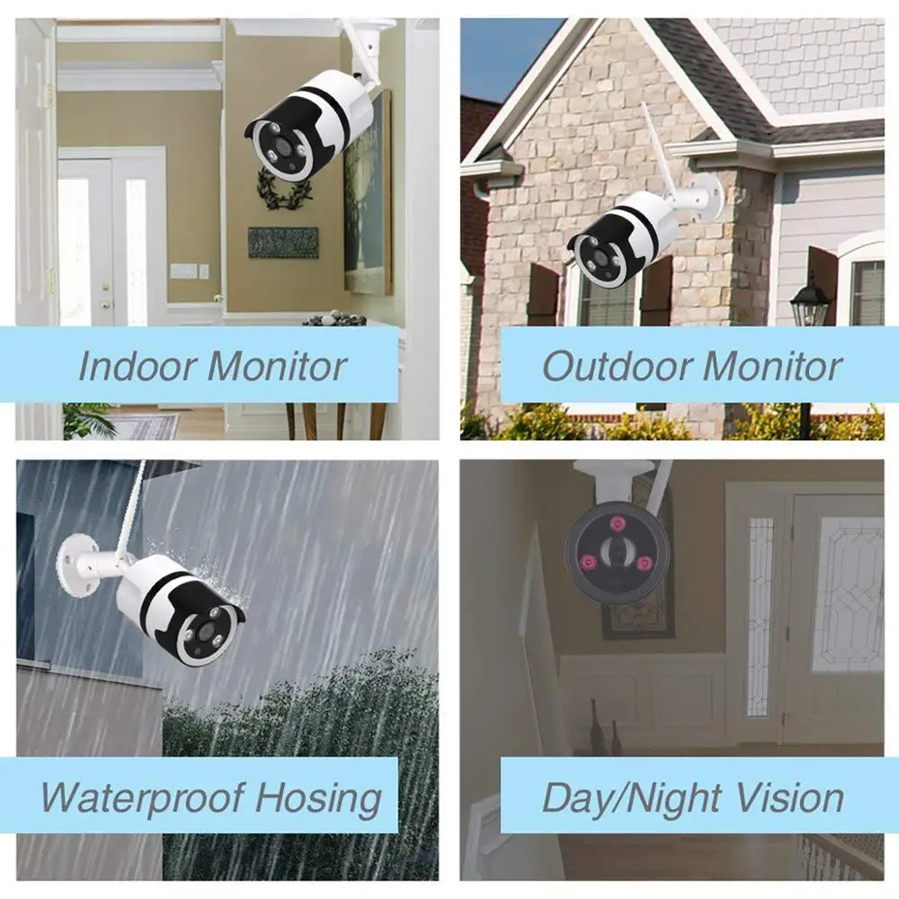 DAYTECH IP камера наружная безопасность WiFi CCTV P2P IP66 Водонепроницаемая двухсторонняя