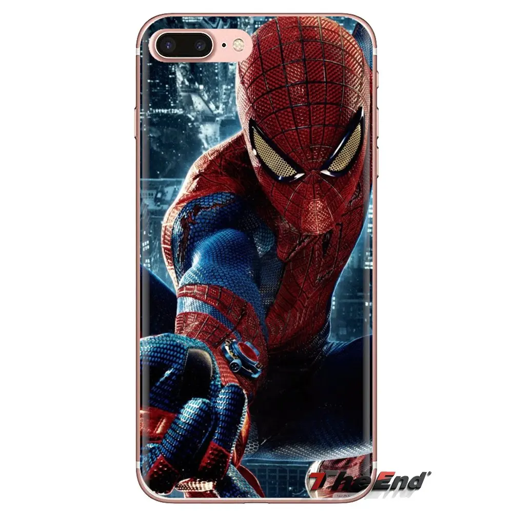 For Huawei Nova 2 3 2i 3i Y6 Y7 Y9 Prime Pro GR3 GR5 2017 2018 2019 Y5II Y6II Spiderman Spider Man Soft Transparent Cases Covers |