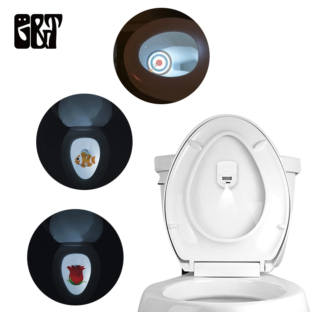 Ночной светильник для туалета умный автоматический датчик движения PIR