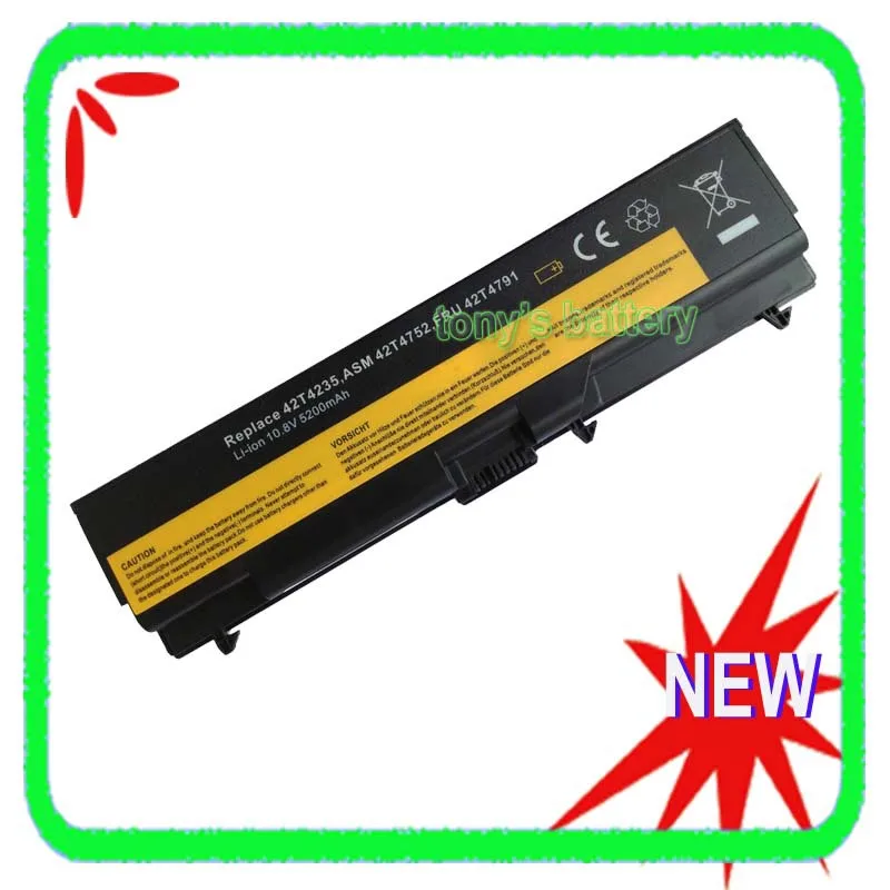 5200mAh Battery for Lenovo ThinkPad L410 L510 L412 L420 L421 L512 L520 E420 E520 E525 Laptop | Компьютеры и офис