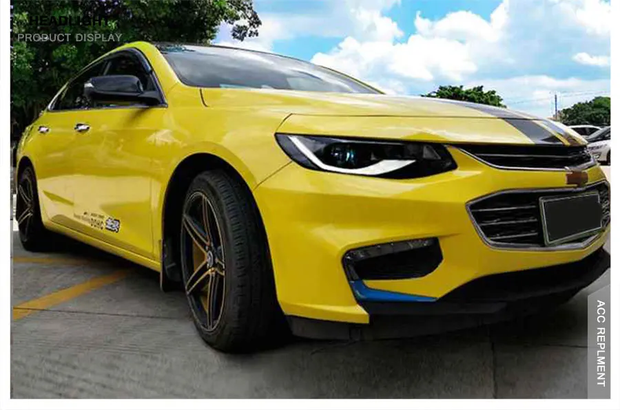 2 шт. светодиодный фары для Chevrolet Camaro- светодиодный Автомобильные фары ангельские глазки комплект ксеноновых фар, Высокопрочная конструкция протовотуманная подсветка Габаритные огни