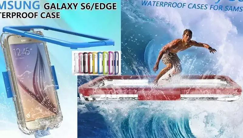 Водонепроницаемый чехол IPX68 для подводного плавания и дайвинга Samsung Galaxy S6