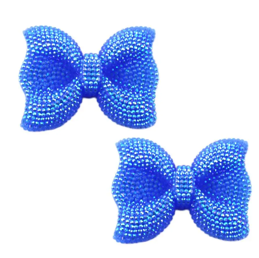 David accessories 53x41 мм ab цвет бантом 3d Смола бант для волос аксессуары для DIY повязка на голову аксессуары для головных уборов, 25Yc2270 - Цвет: 1377812BE4B22