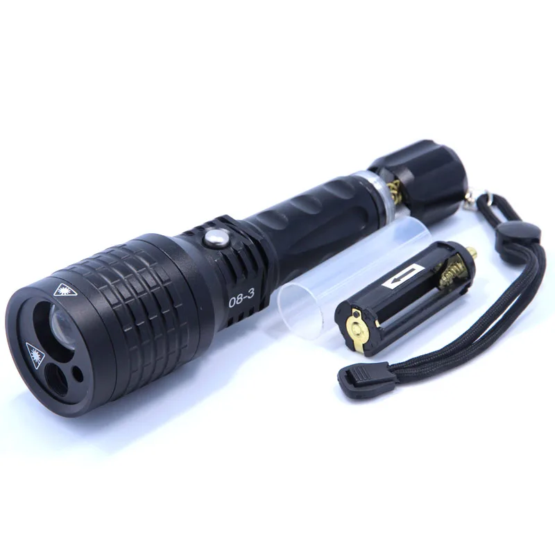 2016 Новый 3 в 1 масштабируемый светодиодный фонарик красный зеленый лазерный