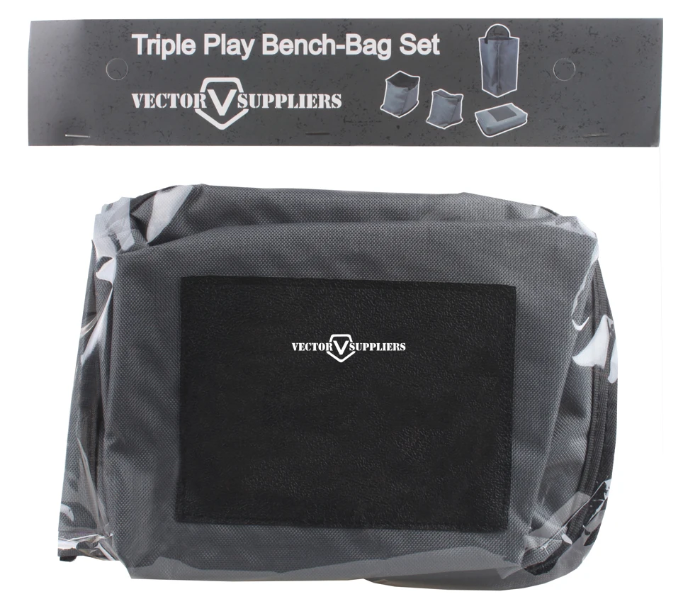 Векторные поставщики тройная сумка для стрельбы незаполненный набор 4 шт. в