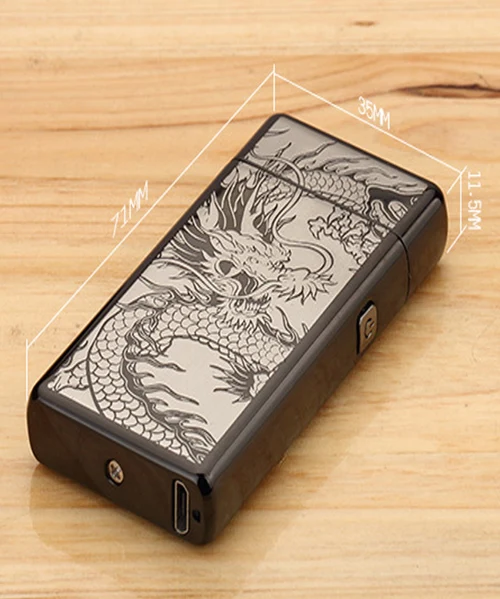 Usb перезаряжаемая электрическая дуга зажигалки персональные крест двойной