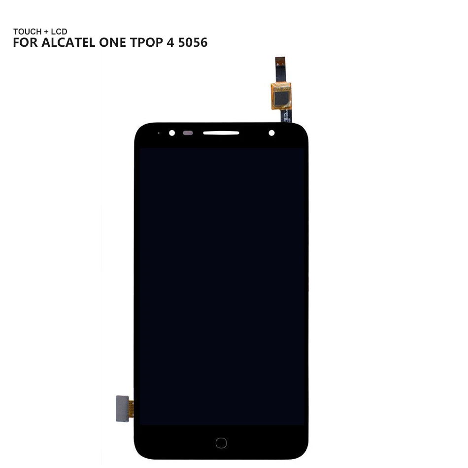 5," ЖК-дисплей сенсорный экран дигитайзер стекло в сборе для Alcatel One touch POP 4 plus 5056 5056M OT 5056J 5056A 5056D