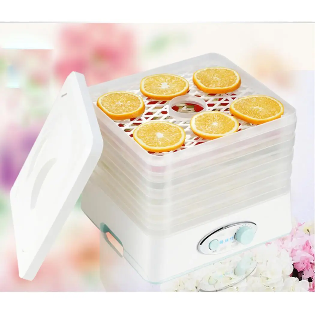 Бытовая маленькая сушилка для фруктов овощей пищевых продуктов 200 250 Вт дома