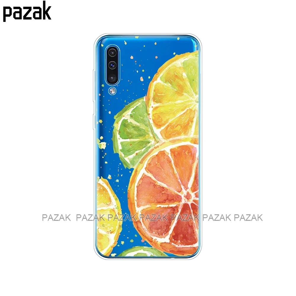 Чехол для Samsung Galaxy A50, силиконовый прозрачный чехол на заднюю панель телефона для Samsung A50 A505 A505F, SM-A505F, мягкий чехол 6,4, чехол, бампер