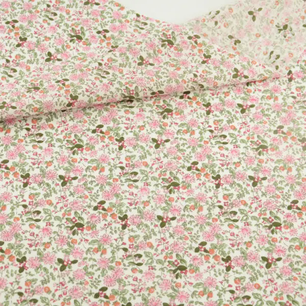 100% Cotton Fabric Lovely Little Flowers Designs Tecido Fabrics Doll Patchwork Sewing Clothing Fat Quarter Beginner's Practice|doll sing|fabric