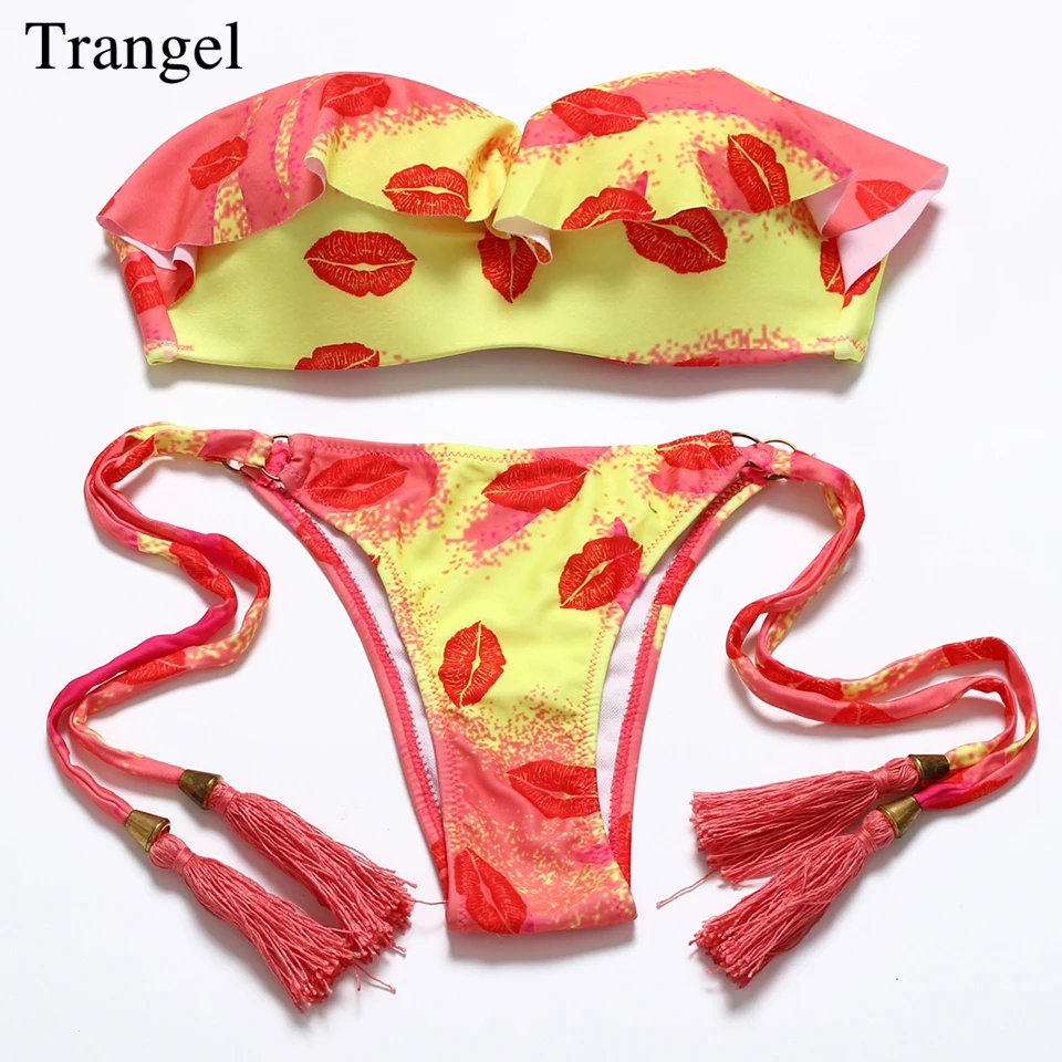 Женский купальный костюм Trangel микро бикини с эффектом пуш ап 2019|swimwear styles|swimwear
