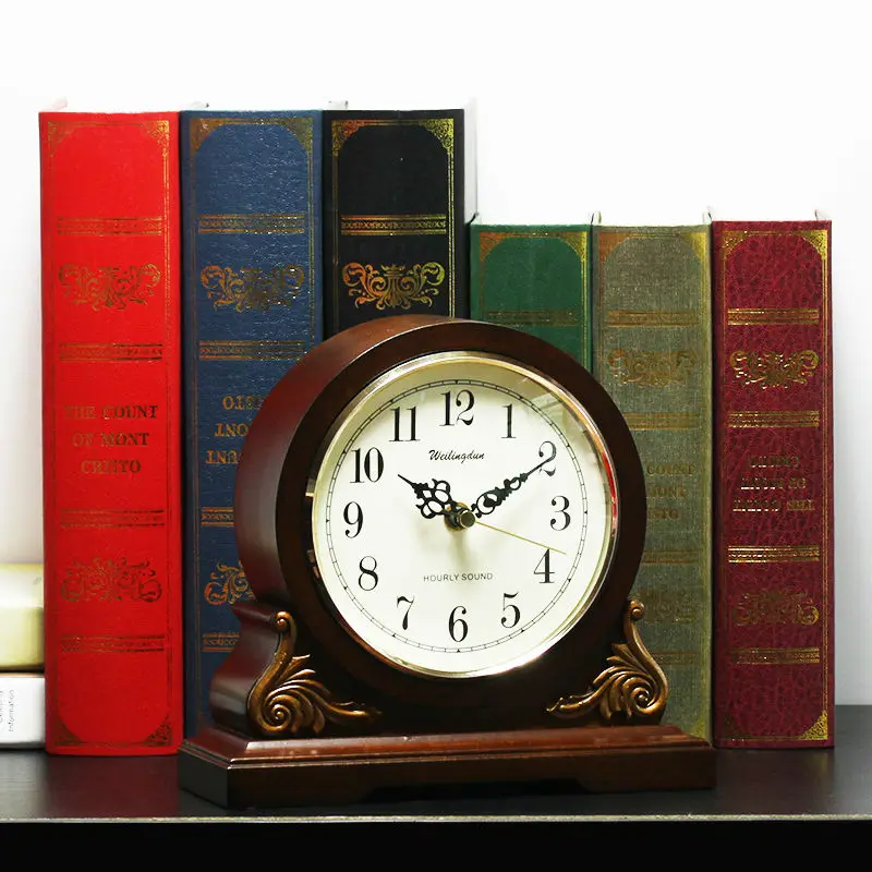 Новейший стиль Anitque высококачественные настольные часы супер бесшумный механизм