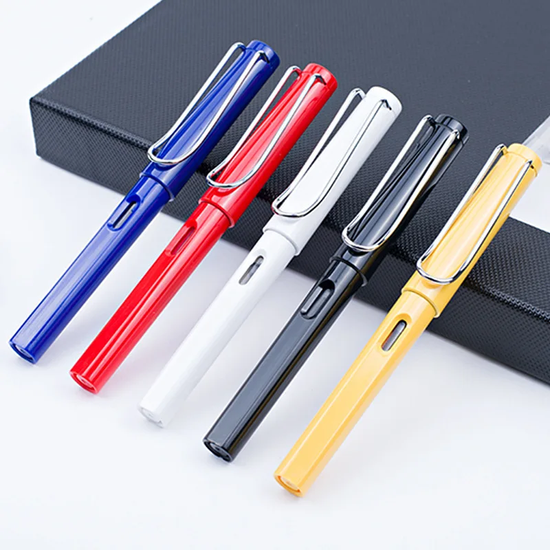 

1 PCS New Student Orthodontic Posture Fountain Pen Plastic Color Pens Office School Supplies Stationery