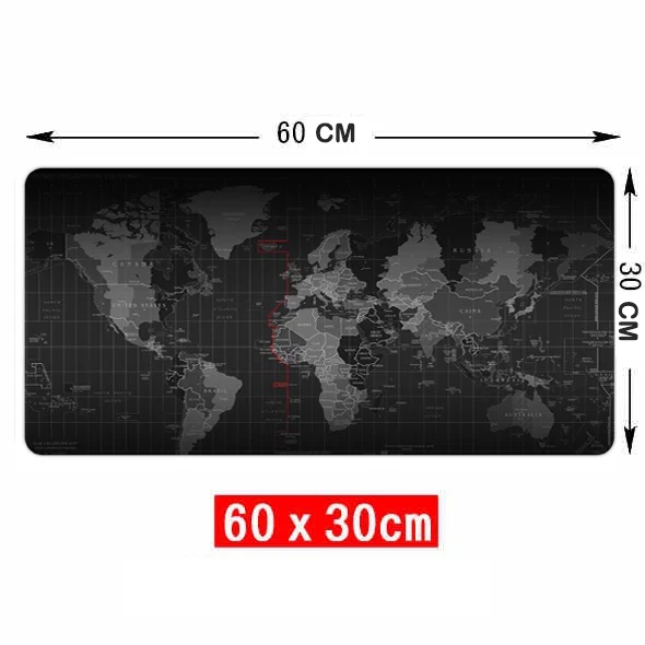 300X600X2mm Очень большой коврик для мыши, карта старого мира, игровой коврик для мыши, Противоскользящий коврик для игровой мыши из натурального каучука с запирающим краем - Цвет: 300X600X2mm