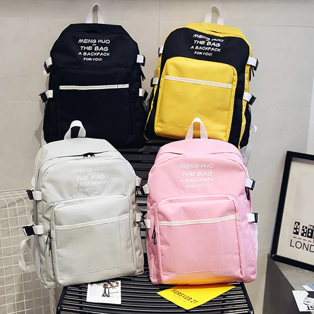 Женский рюкзак Menghuo школьная сумка в стиле преппи 2 шт./компл.|school bags for teenagers|bags