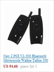EJEAS Walkie Talkie велосипедная bluetooth-гарнитура с поддержкой высококлассной NFC подходящей трубки с дистанционным управлением мотоцикла