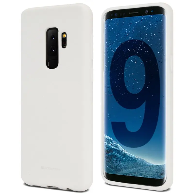 Mercury Goospery ощущение мягкости на коже желе тонкий ТПУ чехол на бампер для samsung Galaxy S9 S9 плюс