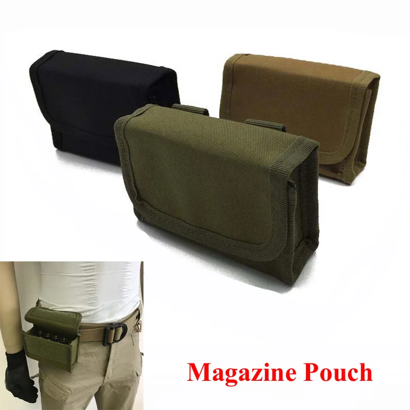 Тактическая поясная Сумка MOLLE военная съемка сумка для журналов кобура пули 10