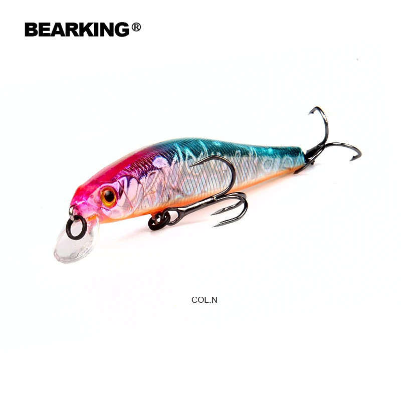 N BEARKING, хит, идеальные действия, 13 различных цветов, рыболовные приманки, 9 см, 10 г, sp minnow, 13 разных цветов - Цвет: N