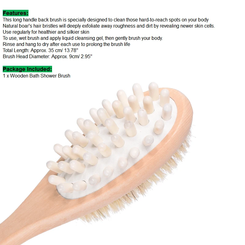 YOULU double-sided natural nylon wood shower body spa detergent soap cleaner exfoliating cleansing massage |