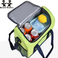 new 16l waterproof lunch bag cooler bag for steak insulation thermal bag thicken folding fresh keeping insulation ice pack