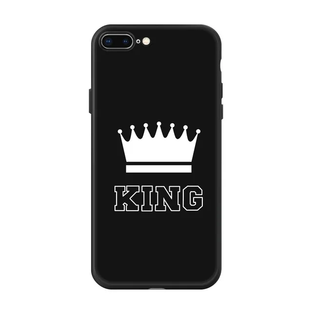 BLACK TPU blackboss Крутой человек босс король любовь искусство окрашенная Черная мягкая силиконовая Задняя накладка из ТПУ чехол для iPhone X XS XR 6 6S 7 8 Plus 5 S SE чехол для телефона Coque - Цвет: BLACK TPU blackboss