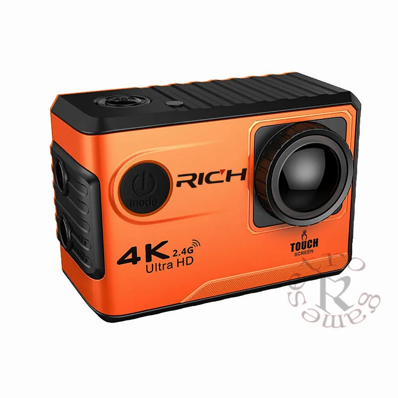 Экшн камера DHL 10 шт./лот F100B 4K Ultra HD 2 4G Wi Fi мини с сенсорным экраном 0 дюйма 1080P видео