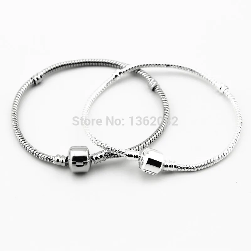 Оптовая продажа 12 шт. браслет змея цепочка с цилиндрической застежкой