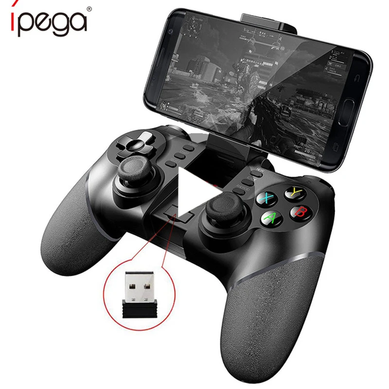 Ipega PG-9076 блютуз пульт курки игровые vr контроллер приставка игровая джойстик геймпад для андроид телефона смартфона планшета vr очки для игр на пк компьютера беспроводной тригеры гейм пад мобайл legend accessories
