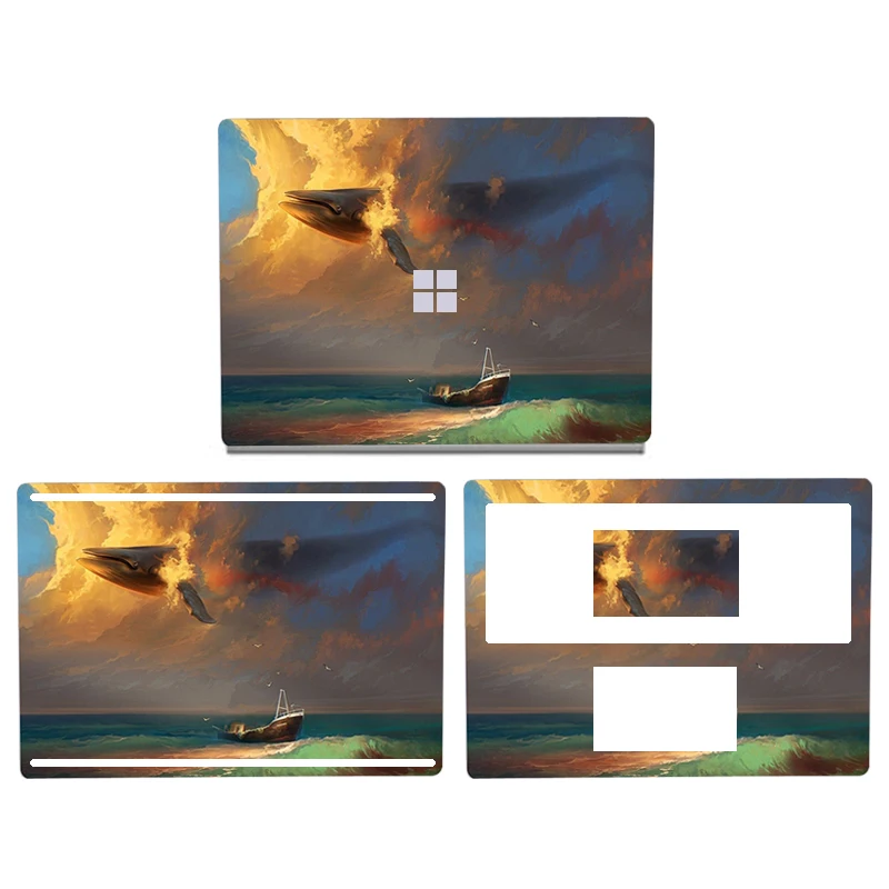 Наклейка для ноутбука для microsoft Surface Book виниловая наклейка полная защитная наклейка для кожи s для microsoft Surface Book 2 13,5 15 дюймов