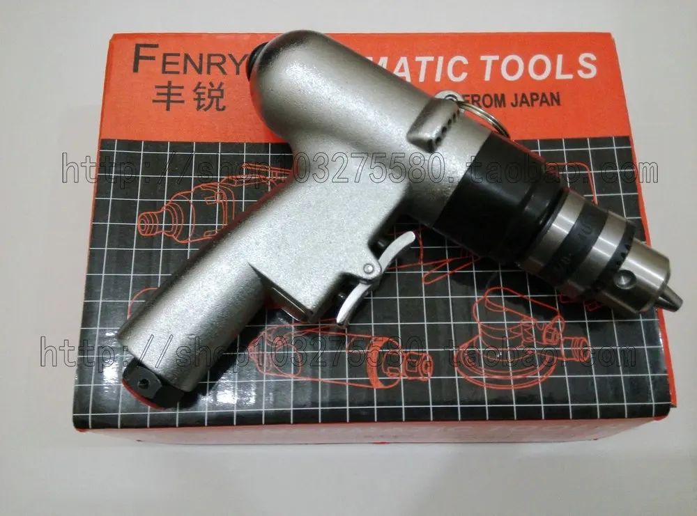 Feng Rui Taiwan 3/8 pneumatic drills pistol gas drilling / reverse drill can speed 10mm gun tools tapping | Инструменты