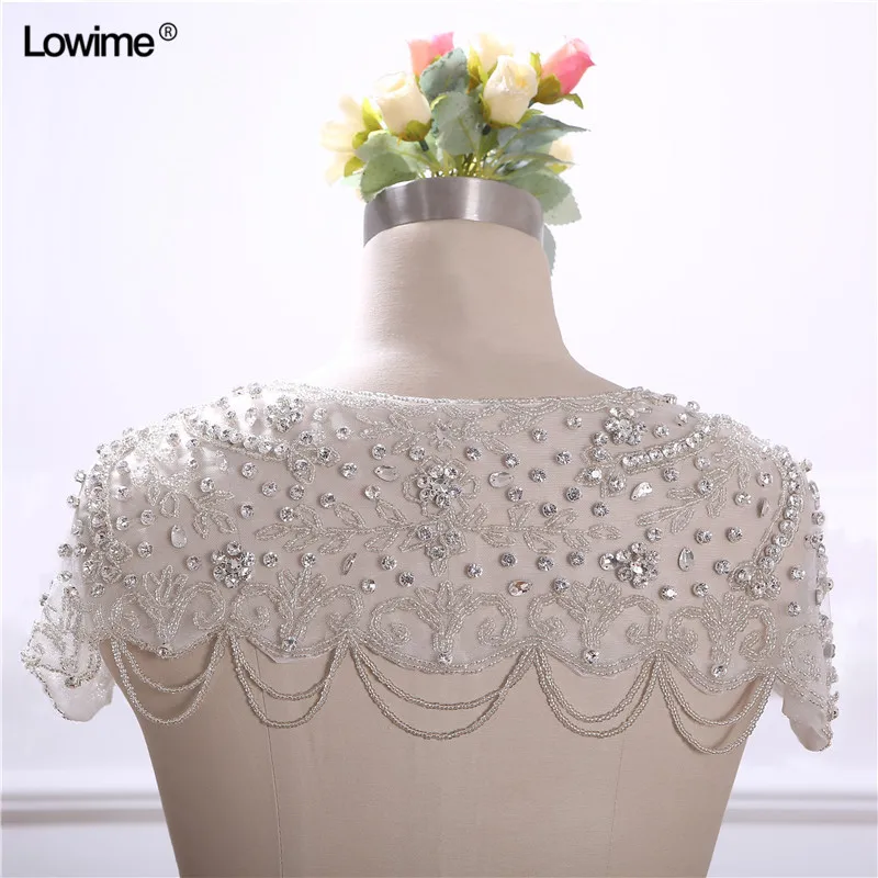 Новое поступление свадебная куртка с полным бисероплетением тюлевое свадебное