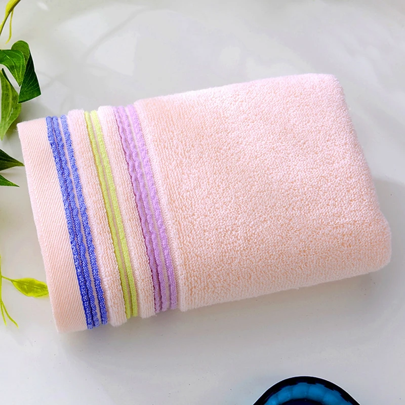 

Wooden House Soft 100% Cotton Face Towel Adults Washcloth Superfine Fiber Bathroom Kitchen Square Wipe Solid Color Wash Cloth